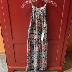 London Times - Medallion Print Sundress - Size 12
